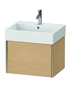 Duravit Meuble sous-vasque XViu XV42340B130 58,4 x 39,7 x 45,4 cm, chêne naturel, 2000 , champagne mat