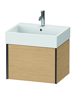 Duravit Meuble sous-vasque XViu XV42340B230 58,4 x 39,7 x 45,4 cm, chêne naturel, 2000 , noir mat
