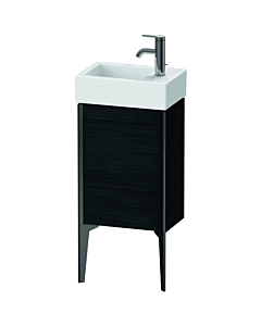 Duravit XViu Waschtisch-Unterschrank XV4530RB216 36,4 x 49,3 x 23,4 cm, rechts, Eiche schwarz, 1 Tür, schwarz matt