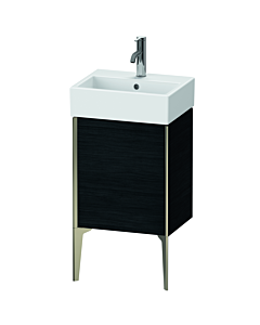Duravit Meuble sous-vasque XViu XV4531RB116 43,4x33,4x49,3cm, champagne mat, porte à droite, chêne noir