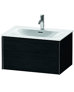Duravit XViu vanity unit XV40330B216 71 x 39.7 x 48 cm, black oak, 2000 pull-out, matt black