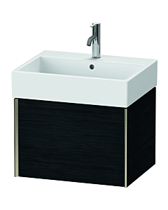 Duravit Meuble sous-vasque XViu XV42340B116 58,4 x 39,7 x 45,4 cm, chêne noir, 2000 , champagne mat