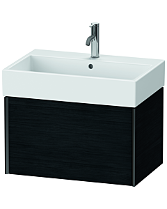 Duravit Meuble sous-vasque XViu XV42350B216 68,4 x 39,7 x 45,4 cm, chêne noir, 2000 , noir mat