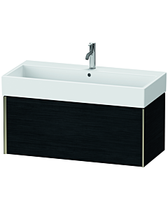 Duravit Meuble sous-vasque XViu XV42370B116 98,4 x 39,7 x 45,4 cm, chêne noir, 2000 , champagne mat