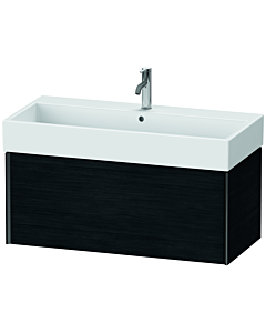 Duravit Meuble sous-vasque XViu XV42370B216 98,4 x 39,7 x 45,4 cm, chêne noir, 2000 , noir mat