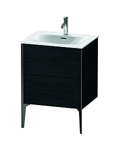 Duravit XViu vanity unit XV43000B216 61 x 59, match1 x 48 cm, black oak, 2 2000
