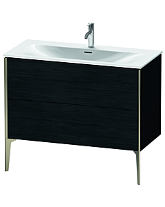 Duravit XViu vanity unit XV43030B116 101 x 59, match1 x 48 cm, black oak, 2 2000