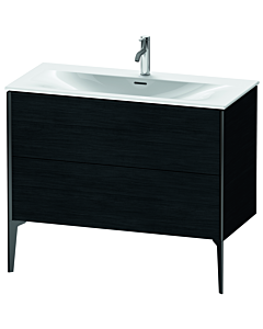Duravit XViu vanity unit XV43030B216 101 x 59, match1 x 48 cm, black oak, 2 2000