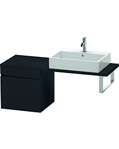 Duravit DuraStyle vasque match0 DS532201616 50 x 47,8 cm, chêne noir, pour console, coulissant 2000