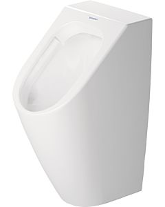 Duravit Soleil by Starck urinoir 2830302007 30x35cm, entrée par l&#39;arrière, sans rebord, blanc Hygiene Glaze, avec nœud papillon