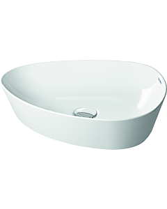 Duravit Cape Cod Aufsatzwaschtisch 23395026001 weiß/weiß seidenmatt wondergliss, 50x40,5cm