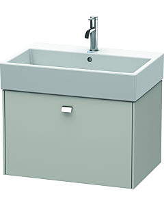 Duravit Brioso Duravit Brioso BR405401007 684x459mm, Betongrau Matt , 2000 pull-out, chrome handle