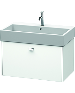 Duravit Brioso Waschtischunterschrank BR405501018 784x459mm, Weiß Matt, 1 Auszug, Griff Chrom