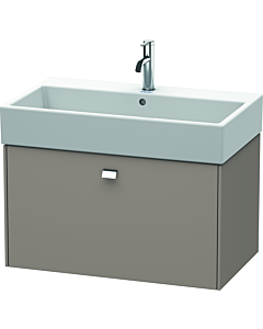 Duravit Brioso Duravit Brioso BR405501043 784x459mm, Basalt Matt , 2000 pull-out, chrome handle
