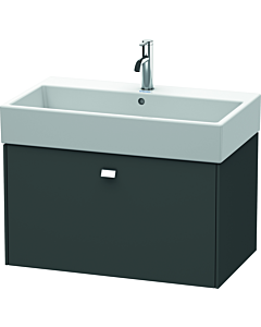 Duravit Brioso Duravit Brioso BR405501049 784x459mm, Graphit Matt , 2000 pull-out, handle chrome
