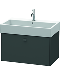 Duravit Brioso Waschtischunterbau BR405504949 784x459mm, Graphit Matt, 1 Auszug