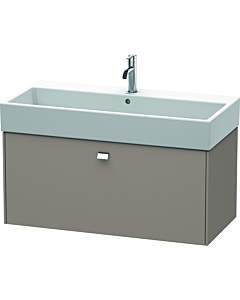 Duravit Brioso Duravit Brioso BR405601043 984x459mm, Basalt Matt , 2000 pull-out, handle chrome