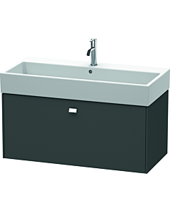 Duravit Brioso Duravit Brioso BR405601049 984x459mm, Graphit Matt , 2000 pull-out, chrome handle