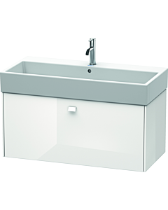 Duravit Brioso Waschtischunterbau BR405602222 984x459mm, Weiß Hochglanz, 1 Auszug