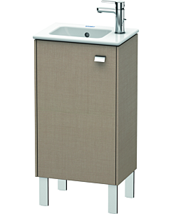 Duravit Brioso Waschtischunterbau BR4400L1075 420x683mm, Leinen, Tür links, Griff Chrom