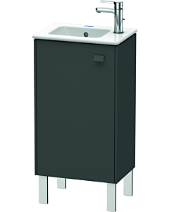 Duravit Brioso Waschtischunterbau BR4400L4949 420x683mm, Graphit Matt, Tür links
