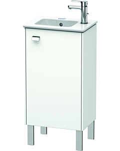 Duravit Brioso Waschtischunterbau BR4400R1018 420x683mm, Weiß Matt, Tür rechts, Griff Chrom
