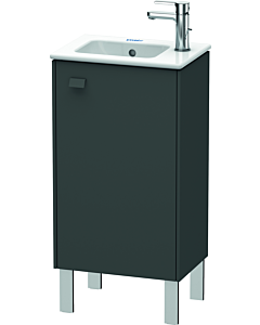 Duravit Brioso Waschtischunterbau BR4400R4949 420x683mm, Graphit Matt, Tür rechts
