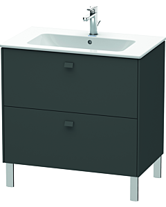 Duravit Brioso Duravit Brioso BR440204949 820x479mm, Graphit Matt , 2 pull-outs