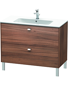 Duravit Brioso Duravit Brioso BR440301079 1020x479mm, Nussbaum Natur / chrome, 2 pull-outs