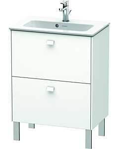 Duravit Brioso Waschtischunterbau BR440601818 620x389mm, Weiß Matt, 2 Auszüge