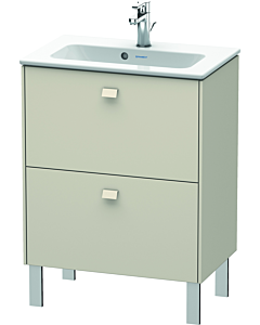 Duravit Brioso Waschtischunterbau BR440609191 620x389mm, Taupe, 2 Auszüge