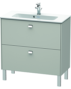 Duravit Brioso Duravit Brioso BR440701007 820x389mm, Betongrau Matt , 2 Betongrau Matt , chrome handle