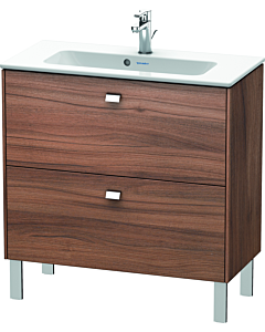 Duravit Brioso Duravit Brioso BR440701079 820x389mm, Nussbaum Natur / chrome, 2 pull-outs