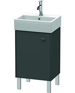 Duravit Brioso Waschtischunterbau BR4430L4949 434x339mm, Tür links, Graphit Matt
