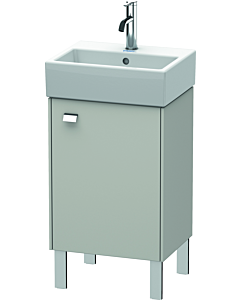 Duravit Brioso Waschtischunterbau BR4430R1007 434x339mm, Betongrau Matt, Tür rechts, Griff Chrom