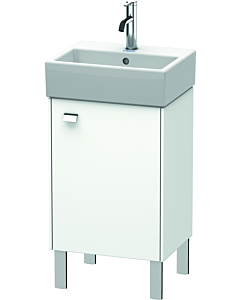 Duravit Brioso Waschtischunterschrank BR4430R1018 434x339mm, Weiß Matt, Tür rechts, Griff Chrom