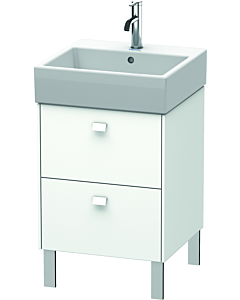 Duravit Brioso Waschtischunterbau BR443201818 484x459mm, Weiß Matt, 2 Auszüge
