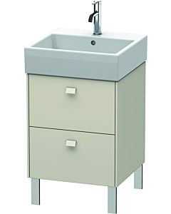 Duravit Brioso Waschtischunterbau BR443209191 484x459mm, Taupe, 2 Auszüge