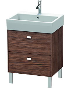Duravit Brioso Duravit Brioso BR443301021 584x459mm, Nussbaum Dunkel / chrome, 2 pull-outs