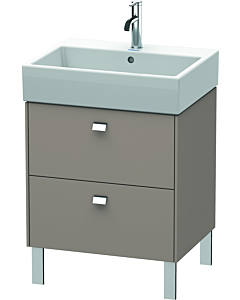 Duravit Brioso BR443301043 584x459mm, Basalt Matt , 2 Basalt Matt , poignée chromée