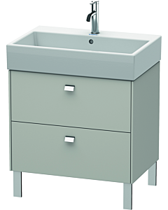 Duravit Brioso BR443401007 684x459mm, Betongrau Matt , 2 Betongrau Matt , poignée chromée