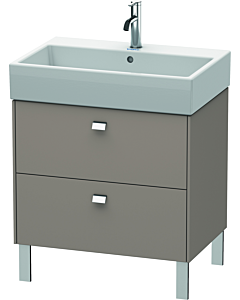 Duravit Brioso BR443401043 684x459mm, Basalt Matt , 2 Basalt Matt , poignée chromée