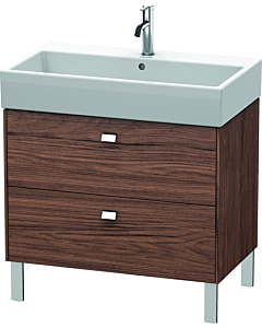 Duravit Brioso Duravit Brioso BR443501021 784x459mm, Nussbaum Dunkel / chrome, 2 pull-outs