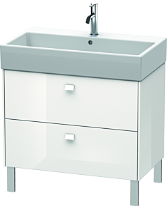 Duravit Brioso Waschtischunterschrank BR443502222 784x459mm, Weiß Hochglanz, 2 Auszüge
