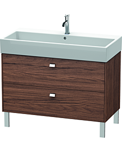 Duravit Brioso BR443601021 984x459mm, Nussbaum Dunkel / chrome, 2 Nussbaum Dunkel