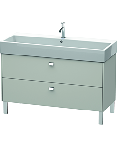 Duravit Brioso Duravit Brioso BR443701007 1184x459mm, Betongrau Matt , 2 Betongrau Matt , chrome handle