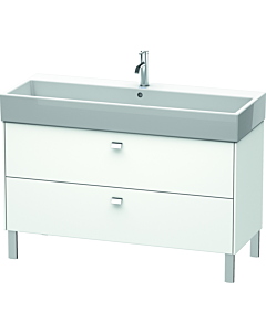 Duravit Brioso Duravit Brioso BR443701018 1184x459mm, Weiß Matt , 2 Weiß Matt , chrome handle