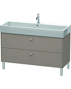 Duravit Brioso BR443704343 1184x459mm, Basalt Matt , 2 Basalt Matt