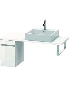 Duravit DuraStyle vasque DS532000718 30 x 47,8 cm, gris béton / blanc mat, pour console, coulissant 2000