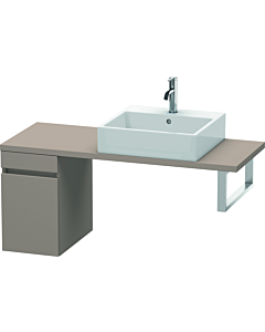 Duravit DuraStyle Waschtisch-Unterschrank DS532004343 30 x 47,8 cm, basalt matt, für Konsole, 1 Auszug